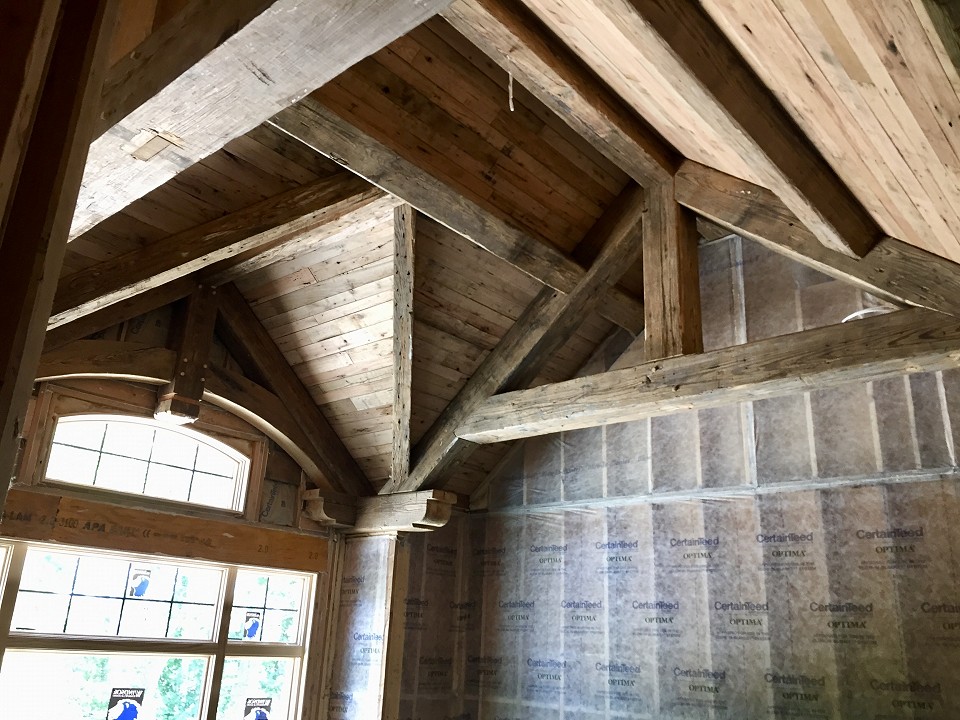 Master Bedroom Ceiling Timber  Truss System